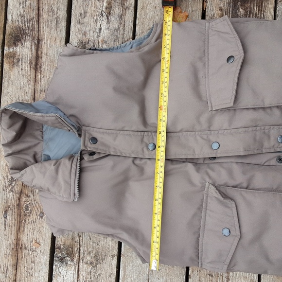 Men's Reversible Down Vest - Size small - Picture 5 of 6